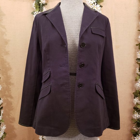 Ralph Lauren Denim Blazer Jacket - Picture 5 of 7